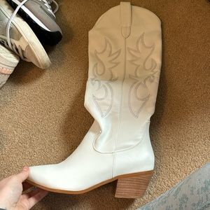 White Cowgirl Boots